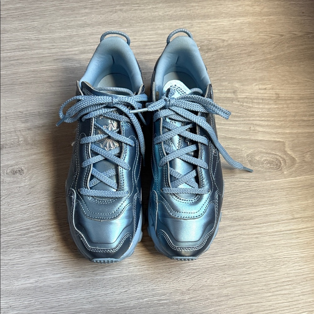 Reebok Cardi B Women’s Metallic Blue Casual Sneakers